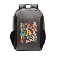 Cute Groovy National Read A Book Day Funny Book Lover Vector Backpack