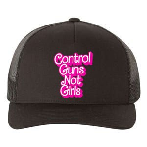 Control Guns Not Girl Rights Feminist Yupoong Adult 5-Panel Trucker Hat