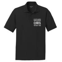 Chris Gift Name Personalized Birthday Funny Christmas Joke PosiCharge RacerMesh Polo