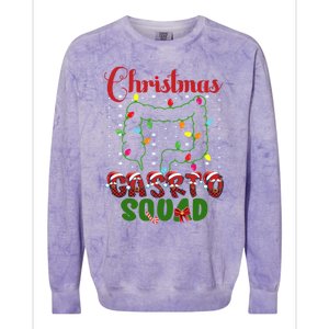 Christmas Gastro Nurse Squad Doctor Gastroenterology Gift Colorblast Crewneck Sweatshirt