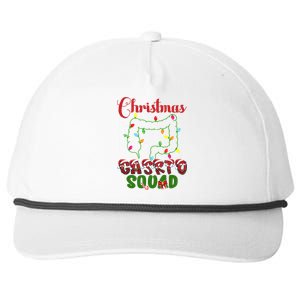 Christmas Gastro Nurse Squad Doctor Gastroenterology Gift Snapback Five-Panel Rope Hat