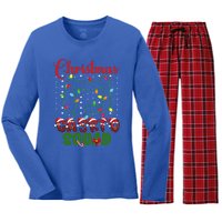 Christmas Gastro Nurse Squad Doctor Gastroenterology Gift Women's Long Sleeve Flannel Pajama Set 