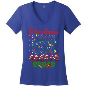 Christmas Gastro Nurse Squad Doctor Gastroenterology Gift Women's V-Neck T-Shirt