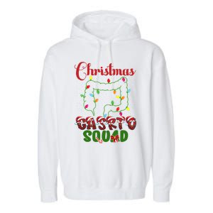 Christmas Gastro Nurse Squad Doctor Gastroenterology Gift Garment-Dyed Fleece Hoodie