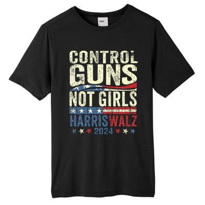 Control Guns Not Girl Rights Harriswaltz 2024 Tall Fusion ChromaSoft Performance T-Shirt