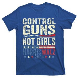 Control Guns Not Girl Rights Harriswaltz 2024 T-Shirt