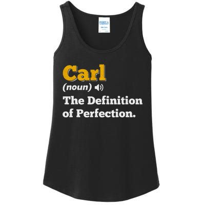 Carl Gift Name Personalized Birthday Funny Christmas Joke Ladies Essential Tank