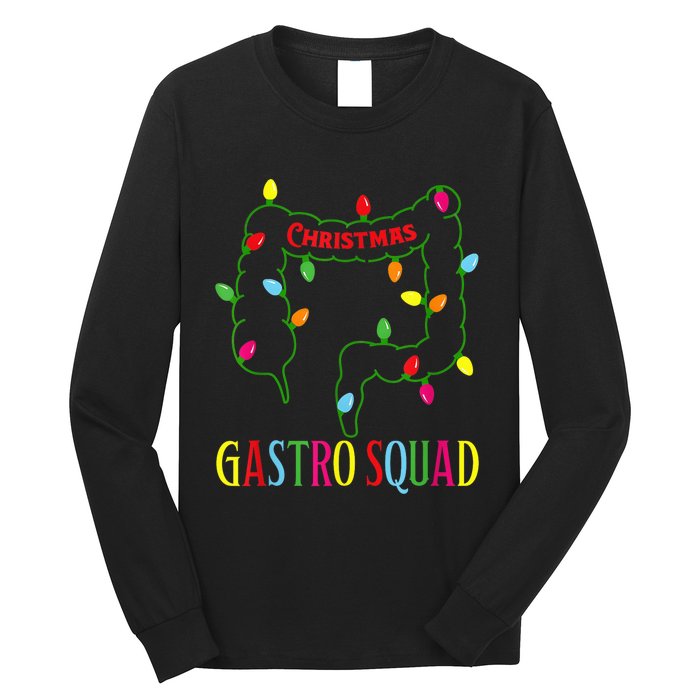 Christmas Gastro Nurse Squad Gastroenterology Doctor Vintage Long Sleeve Shirt