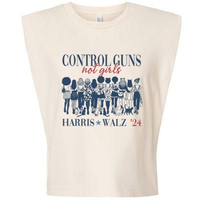 Control Guns Not Girl Garment-Dyed Women's Muscle Tee