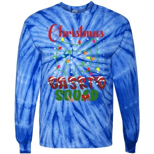 Christmas Gastro Nurse Squad Doctor Gastroenterology Gift Tie-Dye Long Sleeve Shirt