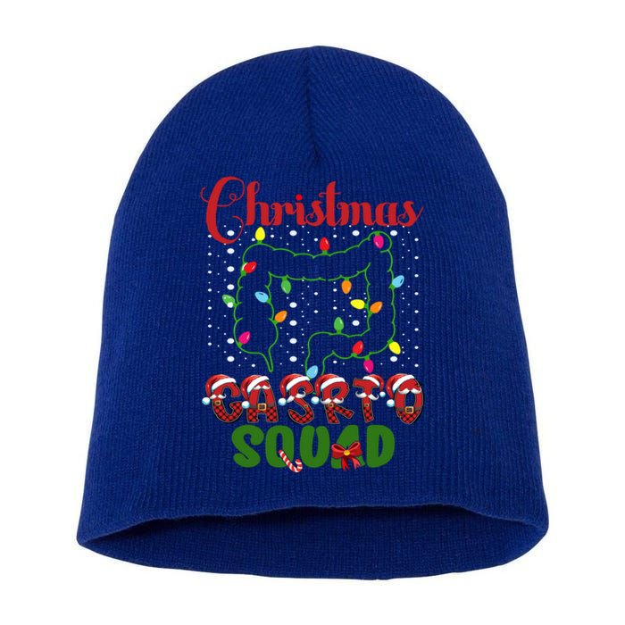 Christmas Gastro Nurse Squad Doctor Gastroenterology Gift Short Acrylic Beanie