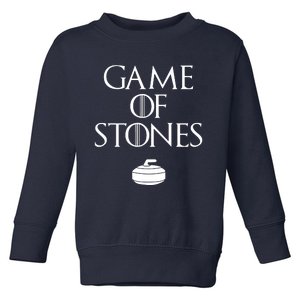 Curler Game Of Stones Curling Toddler Sweatshirt