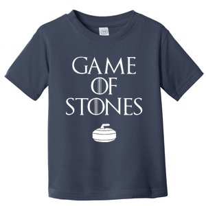 Curler Game Of Stones Curling Toddler T-Shirt