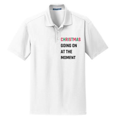 Christmas Going On At The Moment Christmas Dry Zone Grid Polo