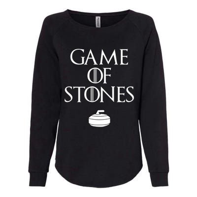 Curler Game Of Stones Curling Gift Womens California Wash Sweatshirt