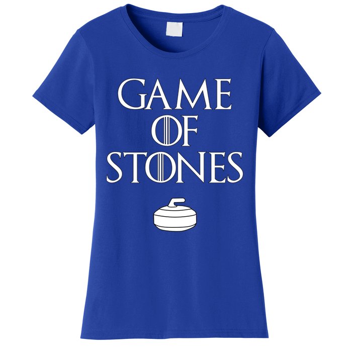 Curler Game Of Stones Curling Gift Women's T-Shirt