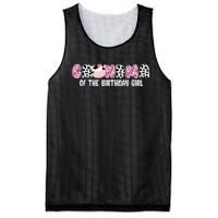 Cow Grandma Of The Birthday Cow Farm Birthday Family Mesh Reversible Basketball Jersey Tank