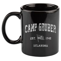 Camp Gruber Oklahoma Ok 11oz C Handle Ceramic Mug