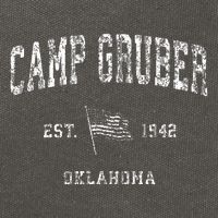 Camp Gruber Oklahoma Ok Cotton Canvas Backpack