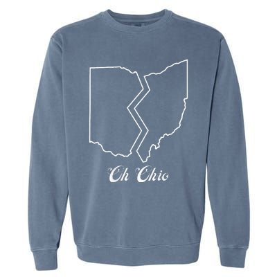 Classic Grey Ohio Garment-Dyed Sweatshirt