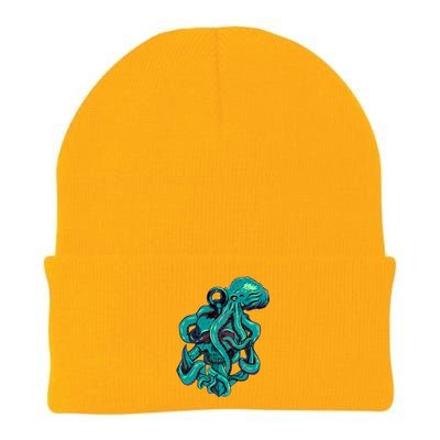 Cool Grunge Octopus Skull Knit Cap Winter Beanie