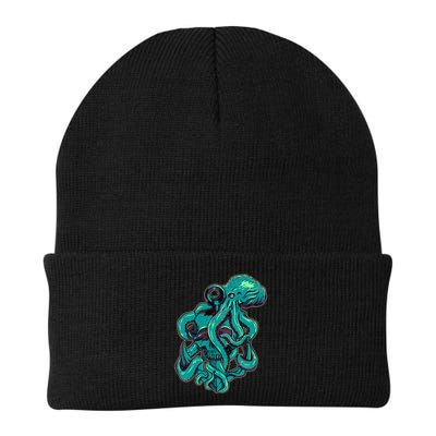 Cool Grunge Octopus Skull Beanie