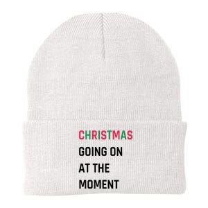 Christmas Going On At The Moment Christmas Knit Cap Winter Beanie