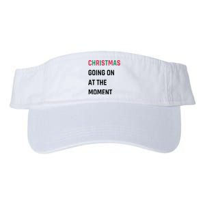 Christmas Going On At The Moment Christmas Valucap Bio-Washed Visor