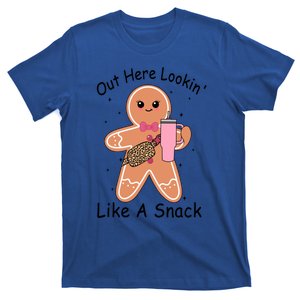 Cute Gingerbread Out Here Lookin Like A Snack Gift T-Shirt