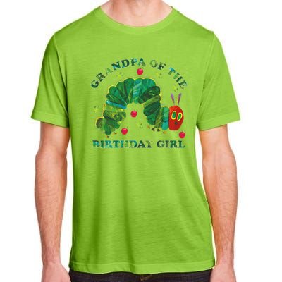 Cute Grandpa Of The Birthday Girl Hungry Caterpillar Adult ChromaSoft Performance T-Shirt