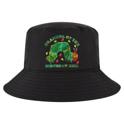 Cute Grandpa Of The Birthday Girl Hungry Caterpillar Cool Comfort Performance Bucket Hat