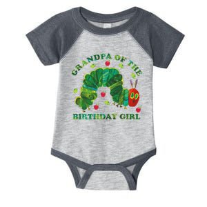 Cute Grandpa Of The Birthday Girl Hungry Caterpillar Infant Baby Jersey Bodysuit