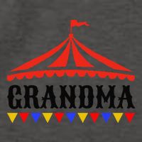 Circus Grandma Of The Birthday & Carnival Family Vector Backpack