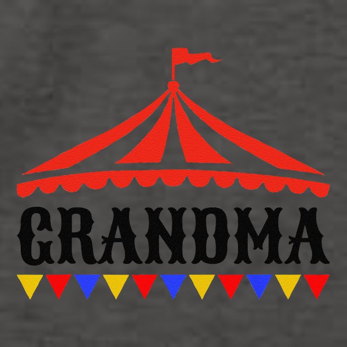 Circus Grandma Of The Birthday & Carnival Family Vector Backpack