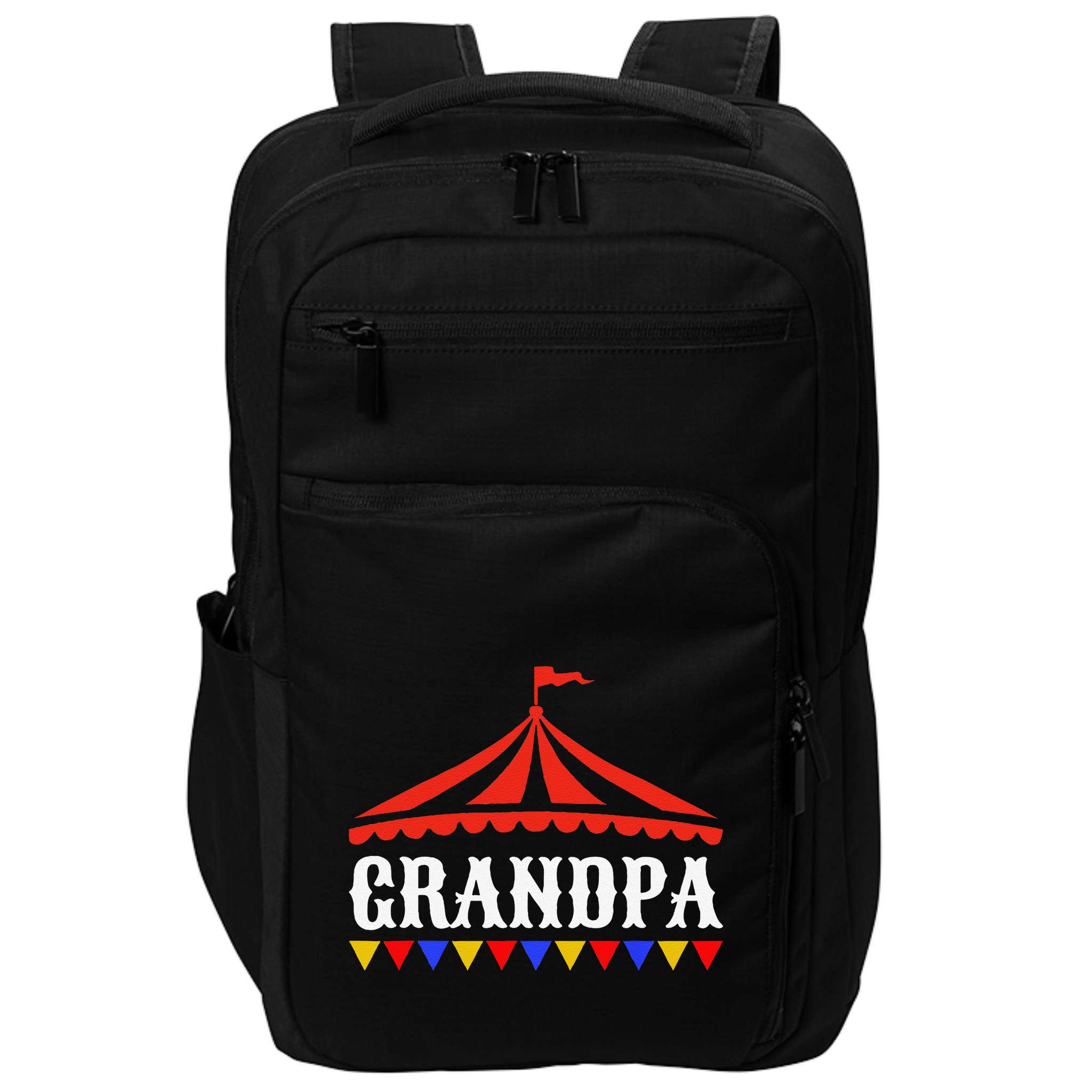 Circus Grandpa Of The Birthday & Carnival Family Impact Tech Backpack