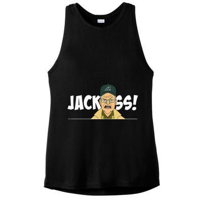 Corner Gas OscarS Catchphrase In White Ladies PosiCharge Tri-Blend Wicking Tank