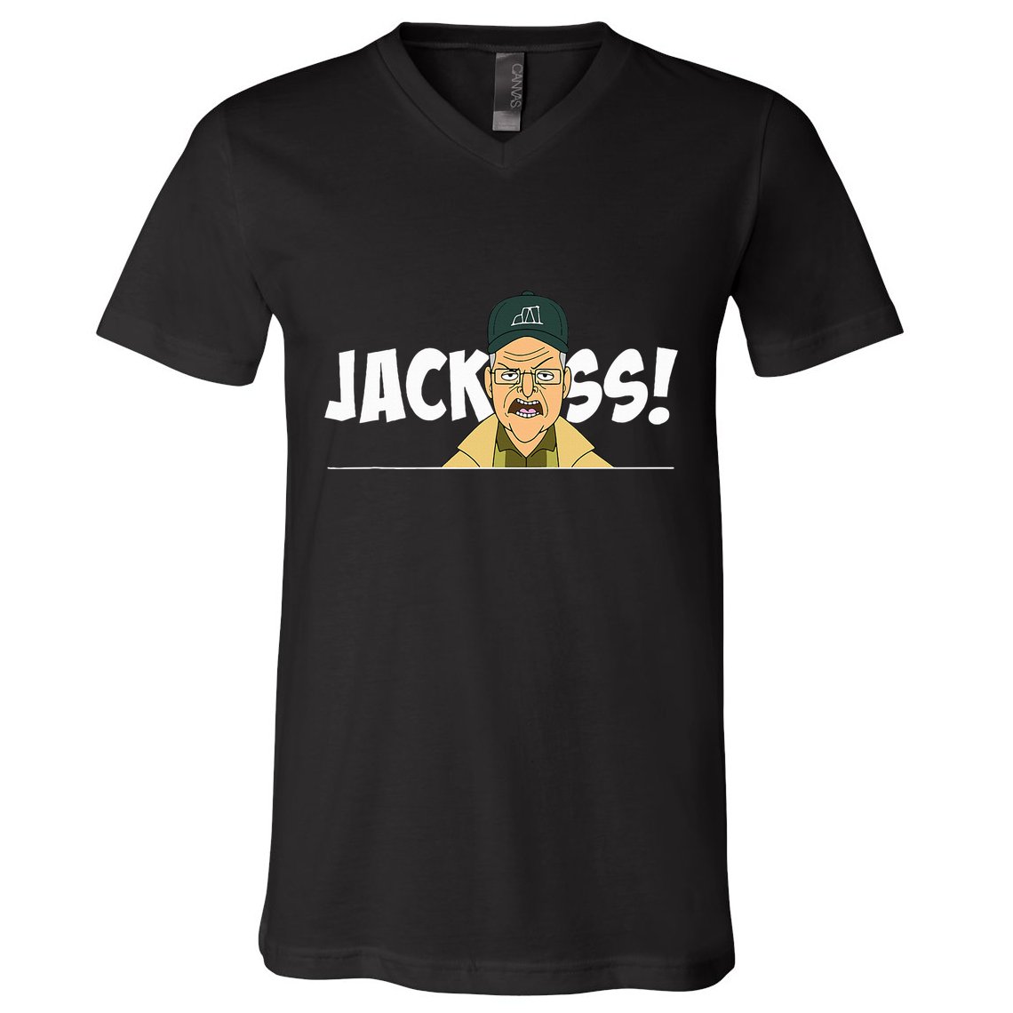 Corner Gas OscarS Catchphrase In White V-Neck T-Shirt