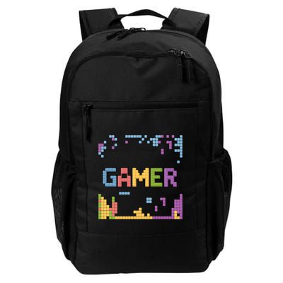 Colourful Gamer Outfit For Nerds Who Play Pc Games Gift Daily Commute Backpack