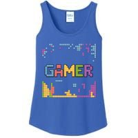 Colourful Gamer Outfit For Nerds Who Play Pc Games Gift Ladies Essential Tank