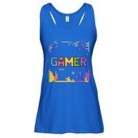 Colourful Gamer Outfit For Nerds Who Play Pc Games Gift Ladies Essential Flowy Tank