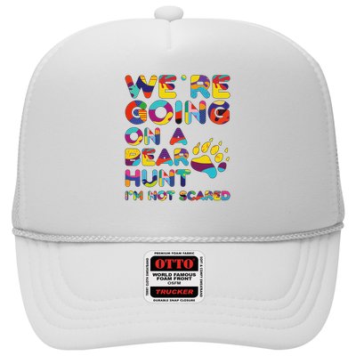 Cool Going On A Bear Hunt I'm Not Scared For Kids Trucker Hat