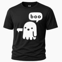 Chunky Ghost Of Disapproval Boo Halloween Cooling Performance Crew T-Shirt