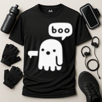 Chunky Ghost Of Disapproval Boo Halloween Cooling Performance Crew T-Shirt