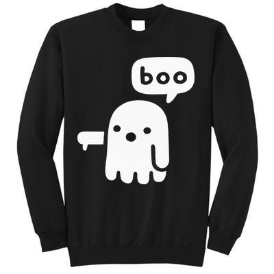 Chunky Ghost Of Disapproval Boo Halloween Sweatshirt