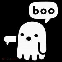 Chunky Ghost Of Disapproval Boo Halloween Backpack