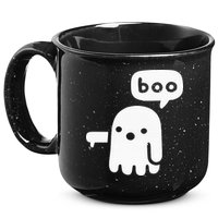 Chunky Ghost Of Disapproval Boo Halloween 15oz Campfire Ceramic Mug