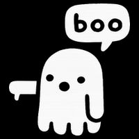 Chunky Ghost Of Disapproval Boo Halloween 16 in Basic Backpack