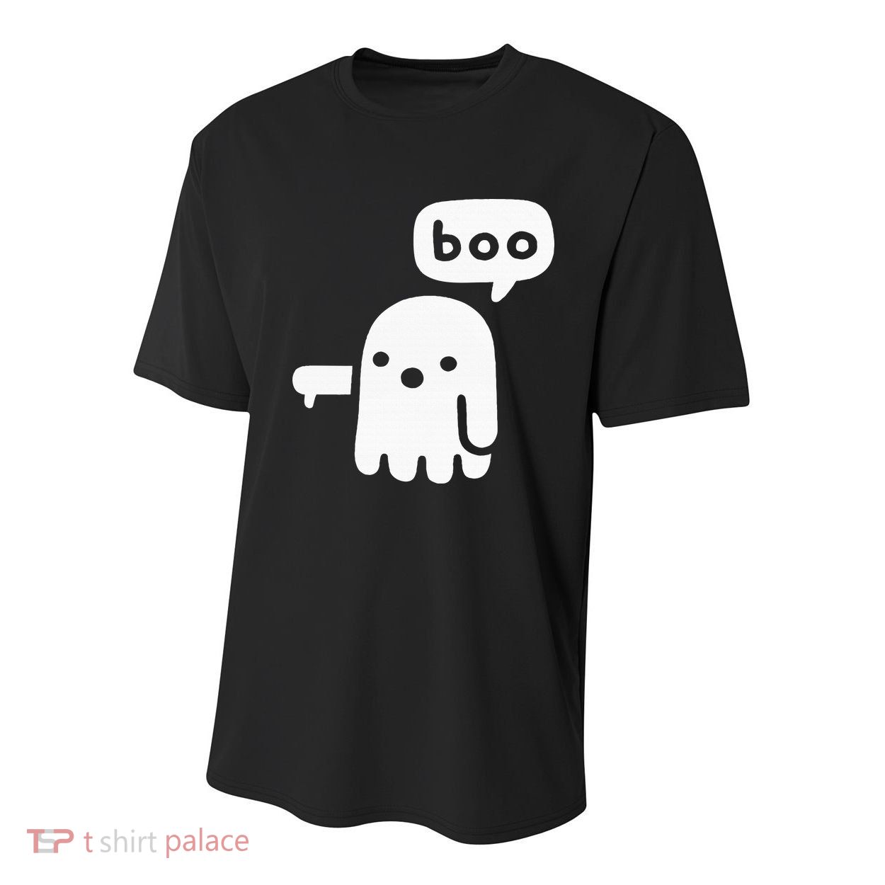 Chunky Ghost Of Disapproval Boo Halloween Youth Performance Sprint T-Shirt