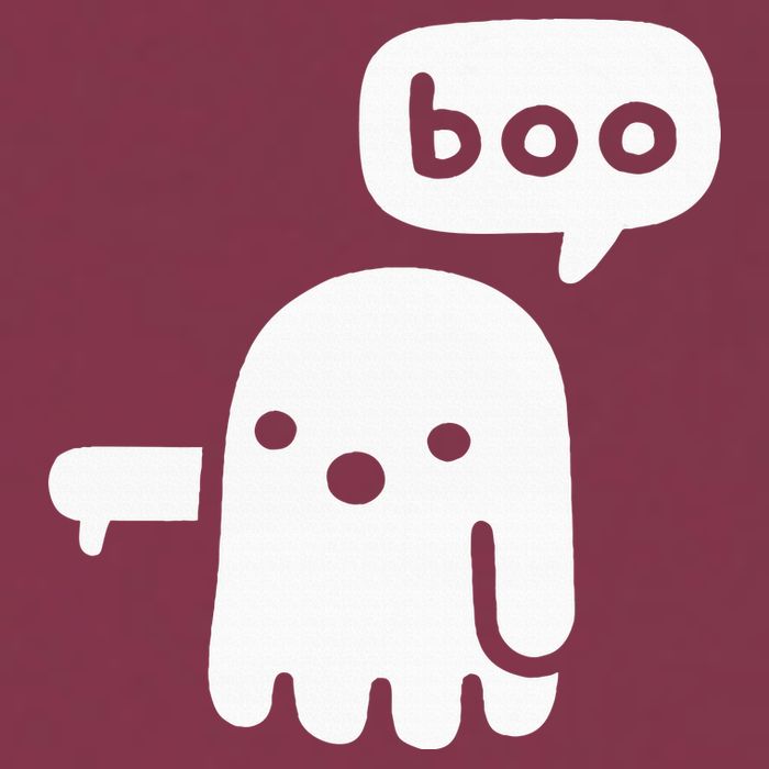 Chunky Ghost Of Disapproval Boo Halloween 16oz Travel Tumbler