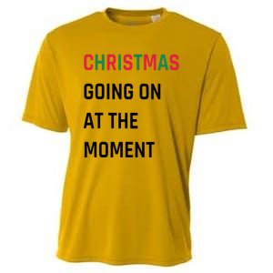 Christmas Going On At The Moment Christmas Cooling Performance Crew T-Shirt